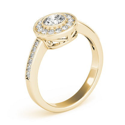 Round Engagement Ring M83616
