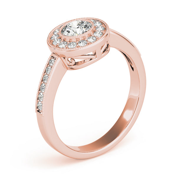 Round Engagement Ring M83616