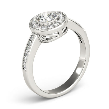 Round Engagement Ring M83616