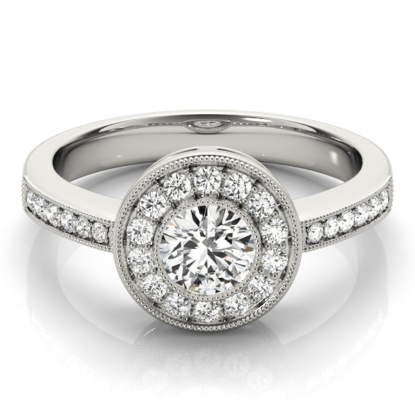 Round Engagement Ring M83616