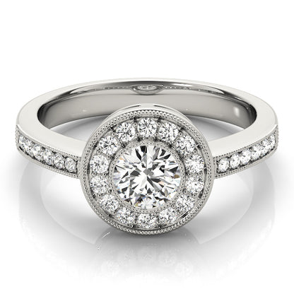 Round Engagement Ring M83616