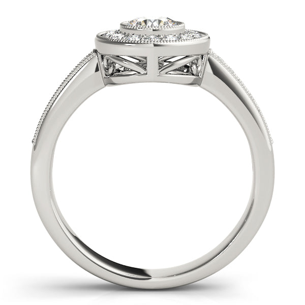 Round Engagement Ring M83616