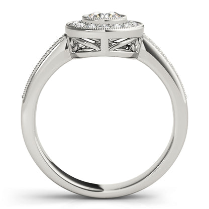 Round Engagement Ring M83616