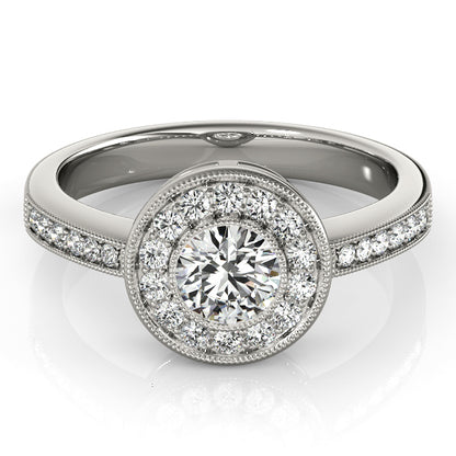 Round Engagement Ring M83616