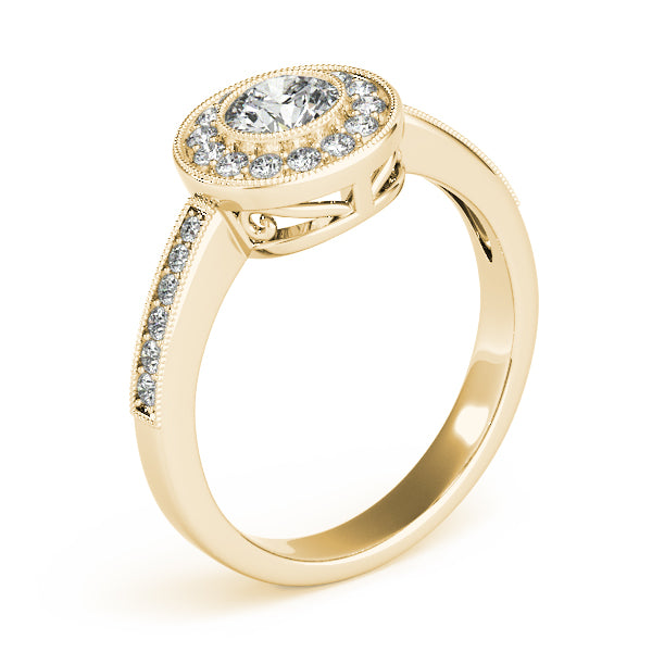 Round Engagement Ring M83616