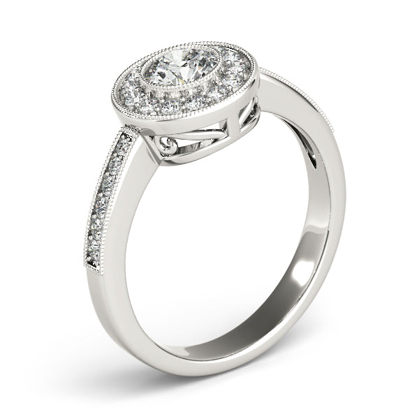 Round Engagement Ring M83616