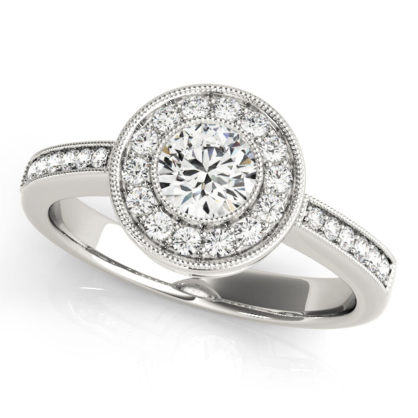 Round Engagement Ring M83616