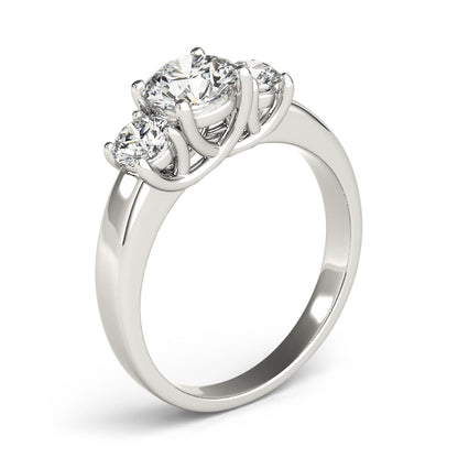 Round Engagement Ring M83617-11/2