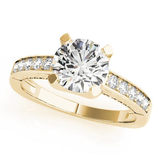 Round Engagement Ring M83646