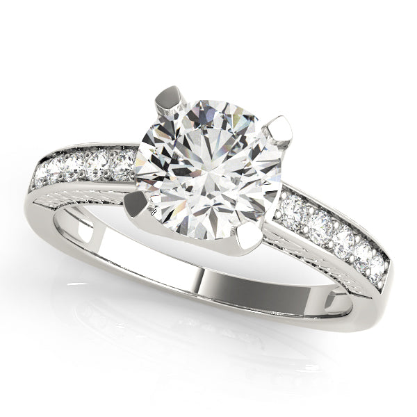 Round Engagement Ring M83646