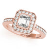 Load image into Gallery viewer, Emerald Cut Engagement Ring M83650-B
