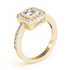 Load image into Gallery viewer, Emerald Cut Engagement Ring M83650-B
