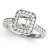 Load image into Gallery viewer, Emerald Cut Engagement Ring M83650-B
