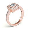 Load image into Gallery viewer, Emerald Cut Engagement Ring M83650-B
