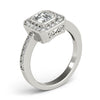 Load image into Gallery viewer, Emerald Cut Engagement Ring M83650-B
