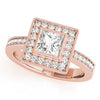 Load image into Gallery viewer, Square Engagement Ring M83651
