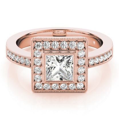 Square Engagement Ring M83651