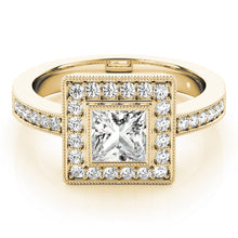 Load image into Gallery viewer, Square Engagement Ring M83651
