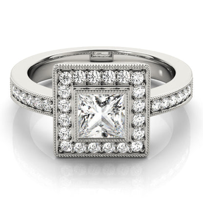 Square Engagement Ring M83651