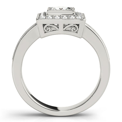 Square Engagement Ring M83651