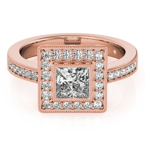 Square Engagement Ring M83651