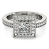 Load image into Gallery viewer, Square Engagement Ring M83651
