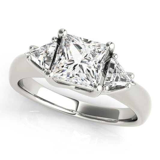 Square Engagement Ring M83667-11/2