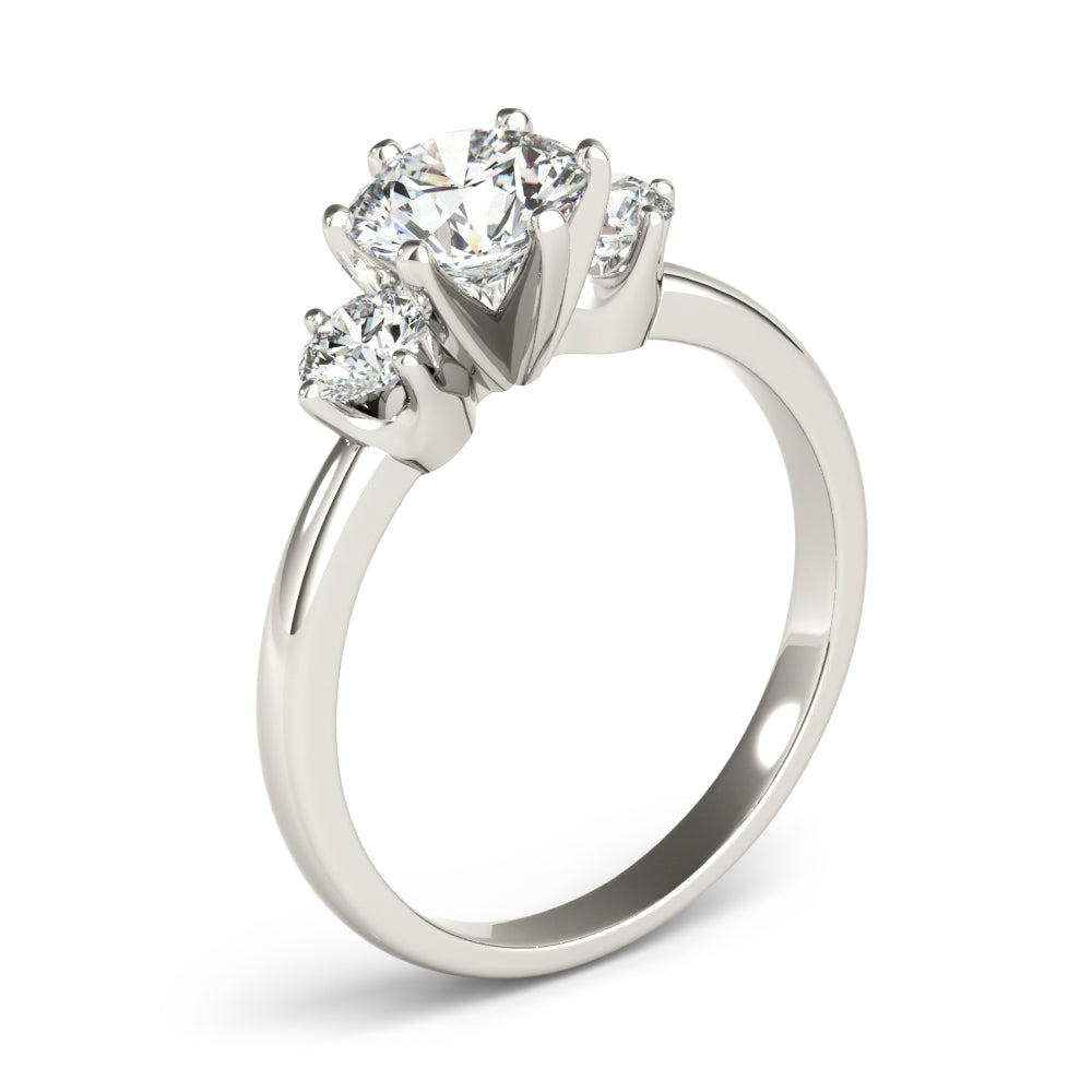 Round Engagement Ring M83707-1/2