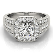 Load image into Gallery viewer, Round Engagement Ring M83713
