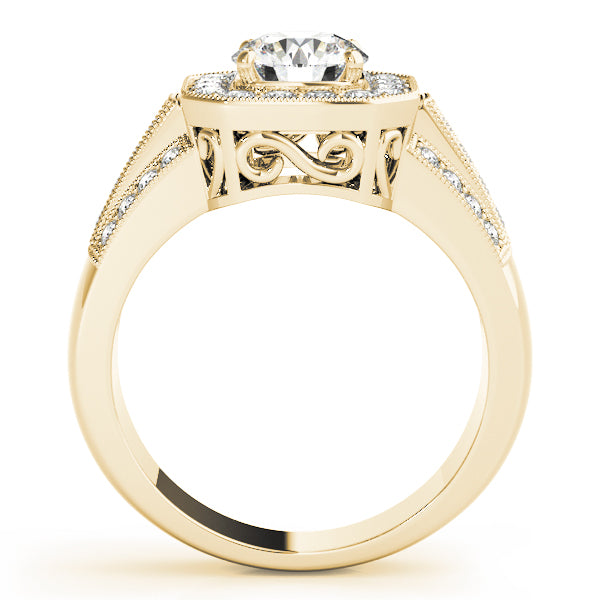 Round Engagement Ring M83713