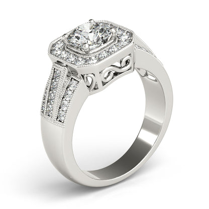 Round Engagement Ring M83713
