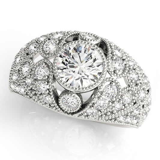 Round Engagement Ring M83714