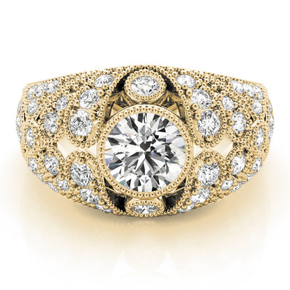 Round Engagement Ring M83714