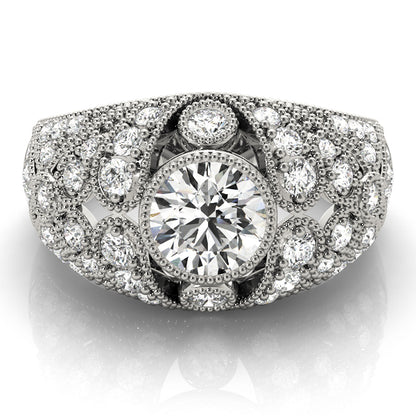 Round Engagement Ring M83714