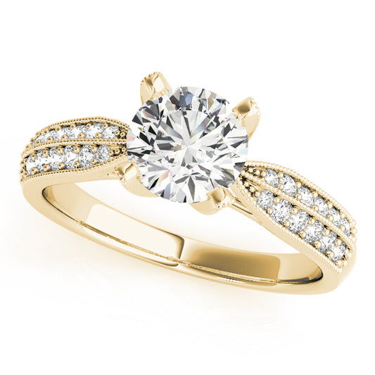 Round Engagement Ring M83735