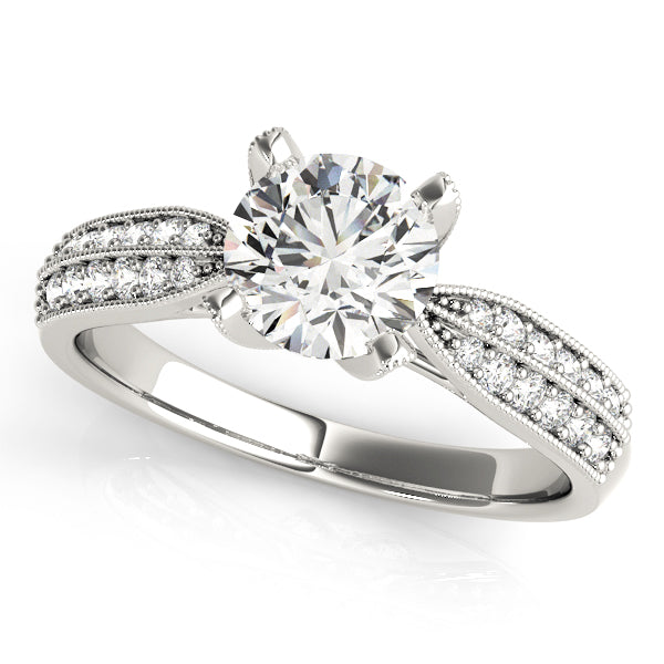 Round Engagement Ring M83735