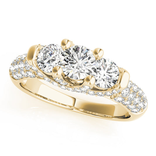 Round Engagement Ring M83741-1