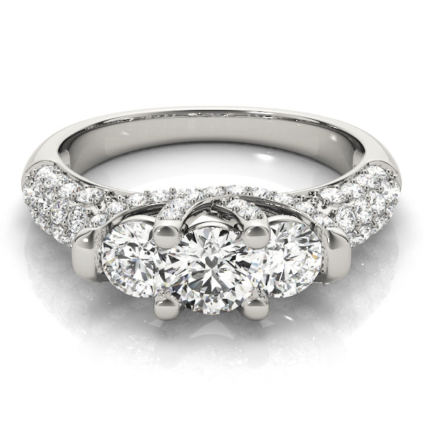 Round Engagement Ring M83741-2