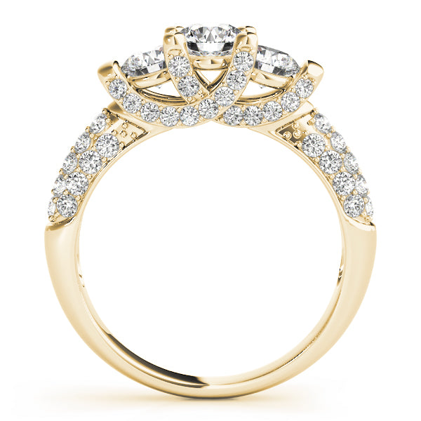 Round Engagement Ring M83741-3