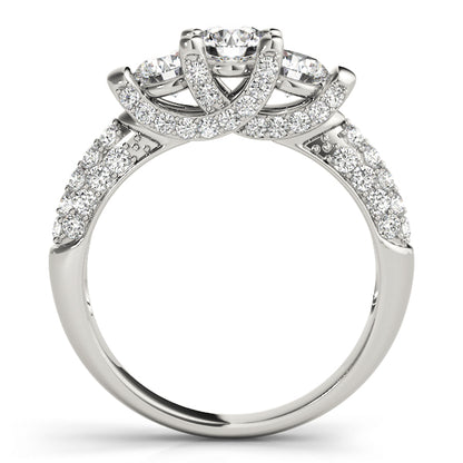 Round Engagement Ring M83741-3