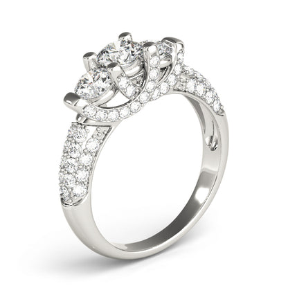 Round Engagement Ring M83741-21/2