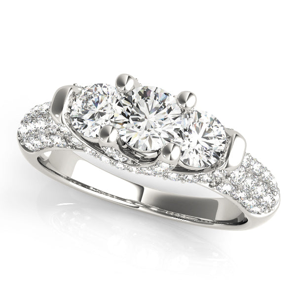 Round Engagement Ring M83741-3