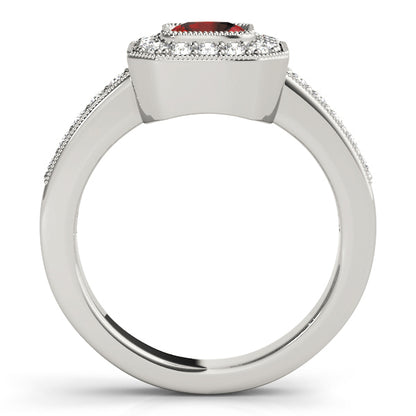 Cushion Engagement Ring M83755