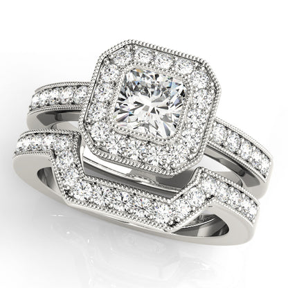 Cushion Engagement Ring M83755