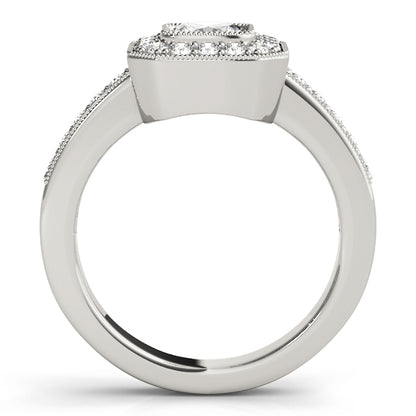 Cushion Engagement Ring M83755