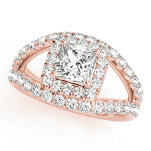 Load image into Gallery viewer, Square Engagement Ring M83757
