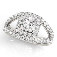 Load image into Gallery viewer, Square Engagement Ring M83757
