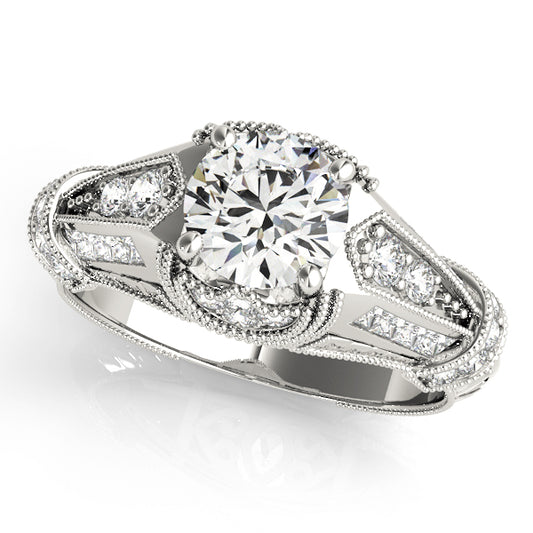 Round Engagement Ring M83764