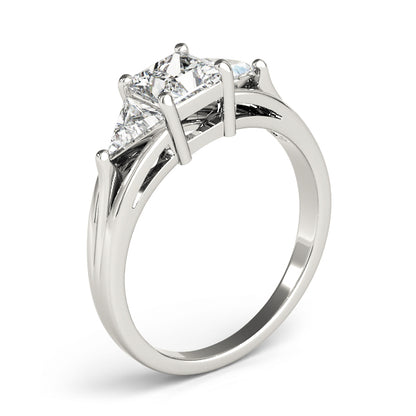 Square Engagement Ring M83770