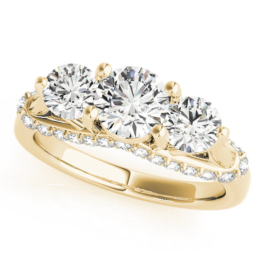 Round Engagement Ring M83824